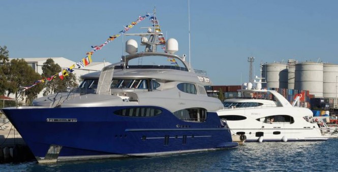 Vulcan 46m superyacht Caprice V and Vulcan 32m yacht Bronko I