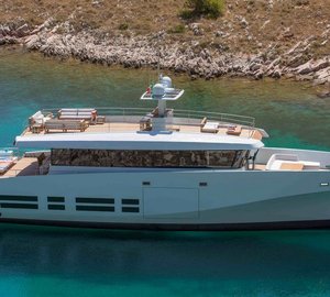 First WallyAce 26m superyacht KANGA on display at the upcoming Antigua Charter Yacht Show