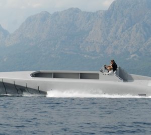 First sea trials successfully completed by the 14m Silver Arrows Marine GRANTURISMO superyacht tender