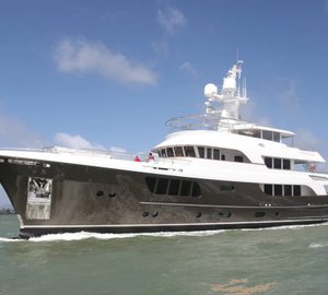 Rene van der Velden designed 39m Alloy superyacht CaryAli