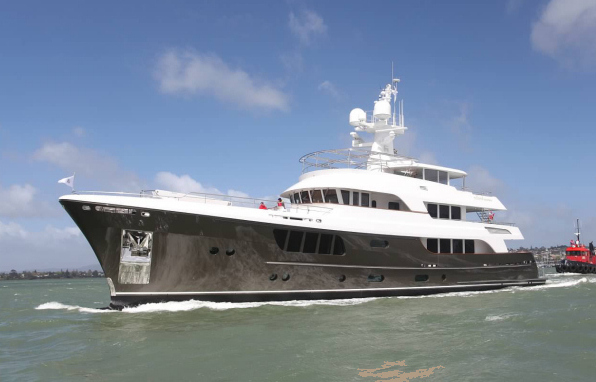 39m Alloy expedition yacht CaryAli designed by Rene van der Velden Yacht Design