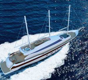Superyacht Miss Tor Schooner 130 to be delivered by Orucoglu Shipyard in June 2013