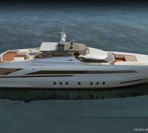 Omega Architects Designed 45m Motor Yacht under construction at Heesen Yachts