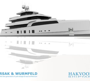 Breathtaking 45m Persak & Wurmfeld Motor Yacht Concept for Hakvoort Shipyard