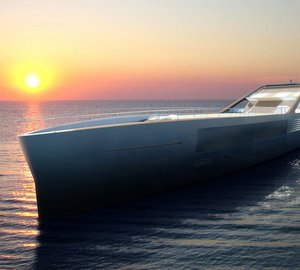 PS+A Palomba Serafini designed 65m motor yacht JOLLY ROGER concept for Benetti Design Innovation Project 2012