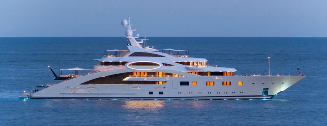 87m Luerssen luxury yacht ACE designed by Andrew Winch