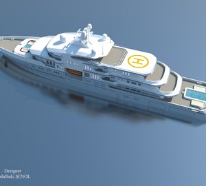 New images of the 90m Abdulbaki Senol Megayacht Concept