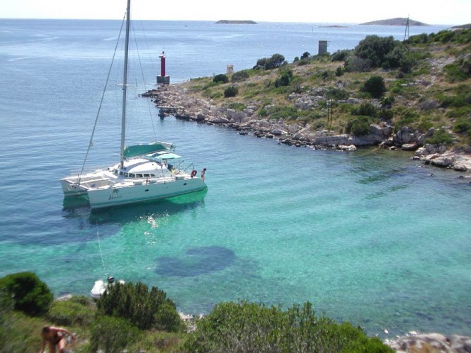 A popular yacht charter destination - the Adriatic Sea