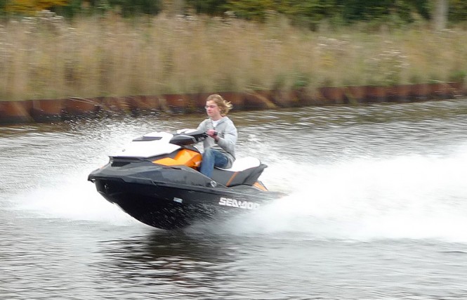 Electric Seadoo GTElectric waverunner for 80m Feadship superyacht