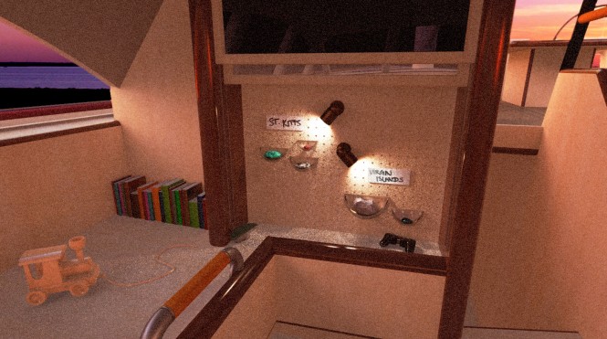 Jim Robert Sluijter designed 43m Sailing Yacht - Interior