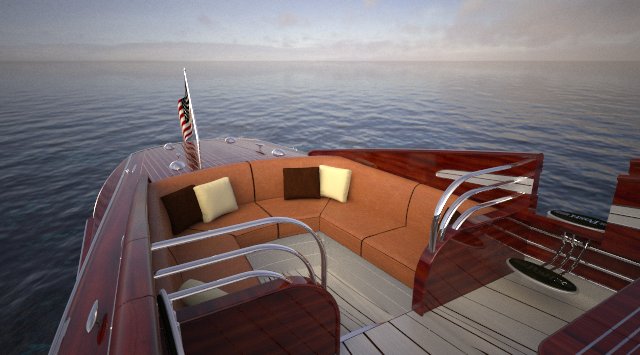 Luxury mega yacht tender POSH