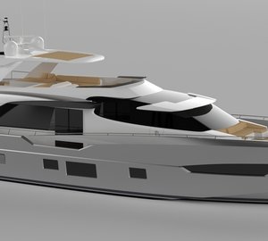 New 2600 Fly superyacht under construction at Couach Yachts