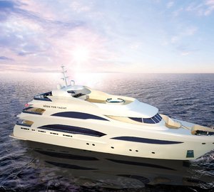 Motor yacht Miss Tor Yacht 130 in build at Orucoglu Shipyard