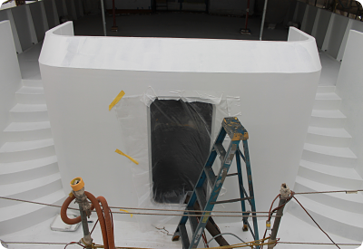 Luxury motor yacht Mysorah - Aft deck primer