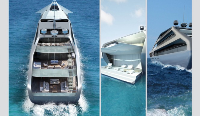 Luxury superyacht Jolly Roger design
