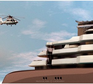 120m Oceanco yacht PA122 with design by Nuvolari Lenard Design
