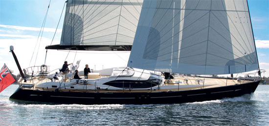 Oyster 625 sailing yacht Guardian Angel