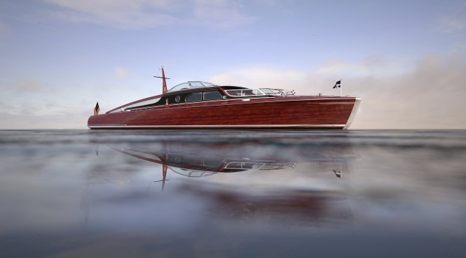 POSH - a beautiful modern classic elite mega yacht tender