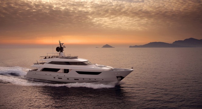 Sanlorenzo SD122 Superyacht recently delivered to Hong Kong