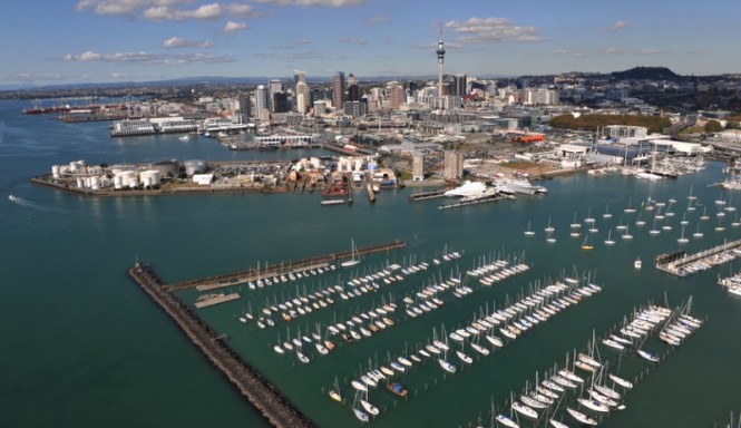 Silo Marina situated in a popular New Zealand yacht charter destination - Auckland