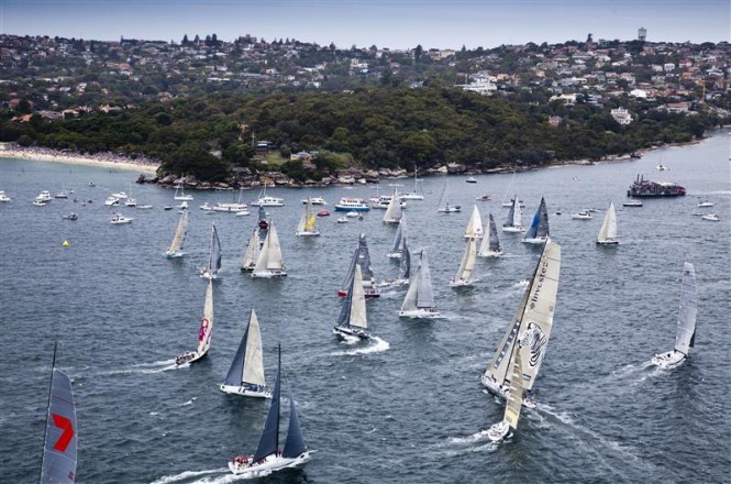 Start of the Rolex Sydney Hobart Yacht Race - Photo credit RolexDaniel Forster