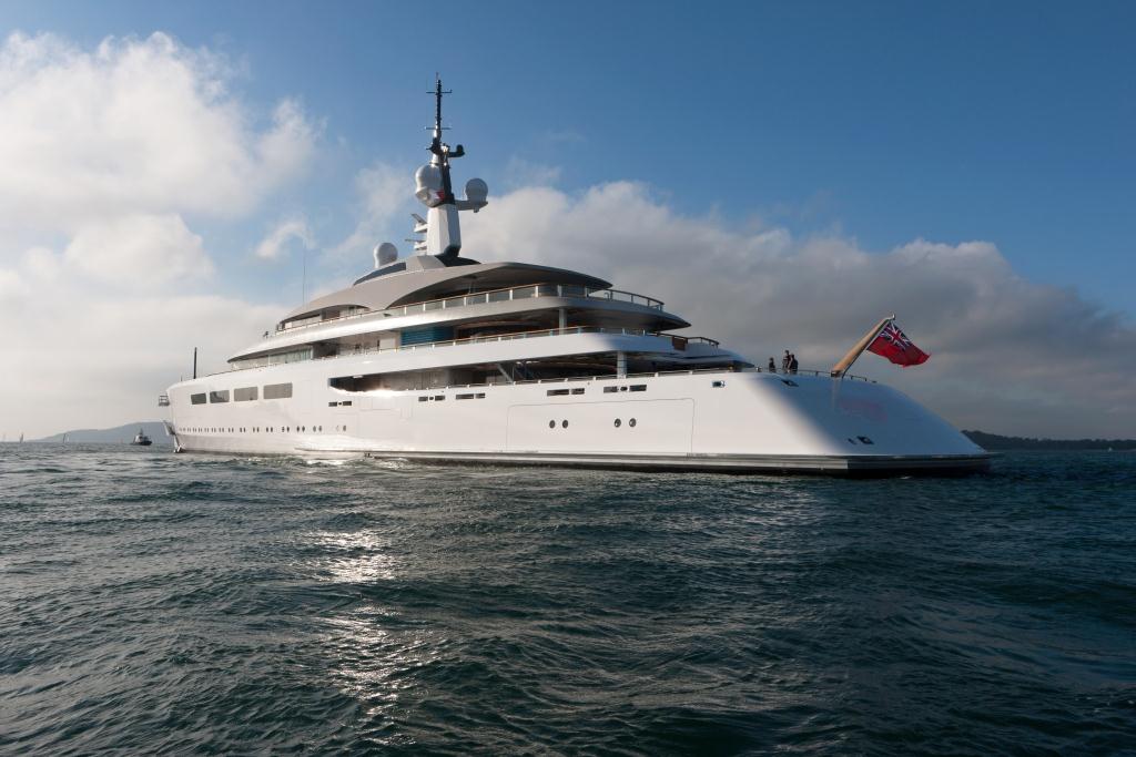 Superyacht Vava II most notable BMT Nigel Gee work completed in 2012