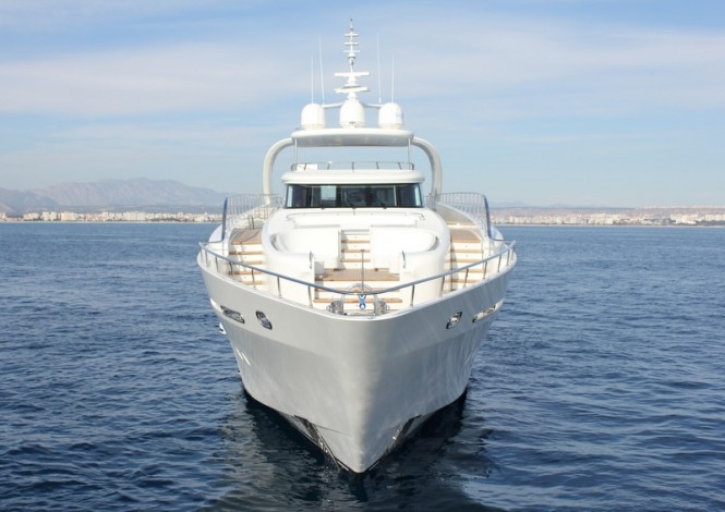 Vicem superyacht Bronko I - front view