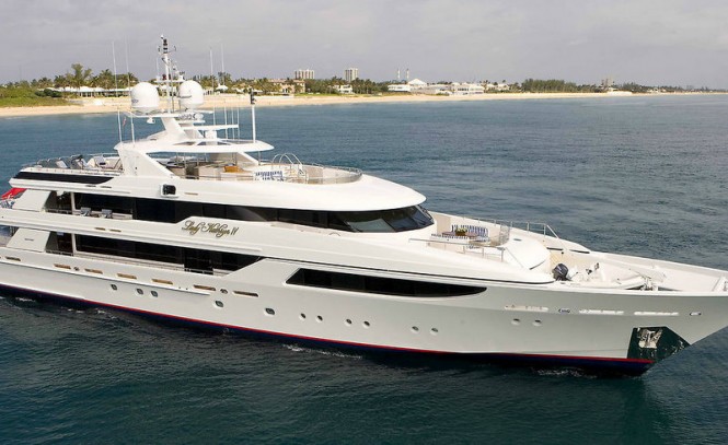 Westport 164 superyacht Lady Kathryn IV - a sistership to luxury yacht Annastar