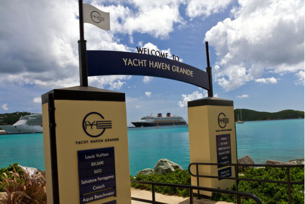 Yacht Haven Marina, St. Thomas - one of the IGY superyacht marinas participating in the IGY Anchor Pass