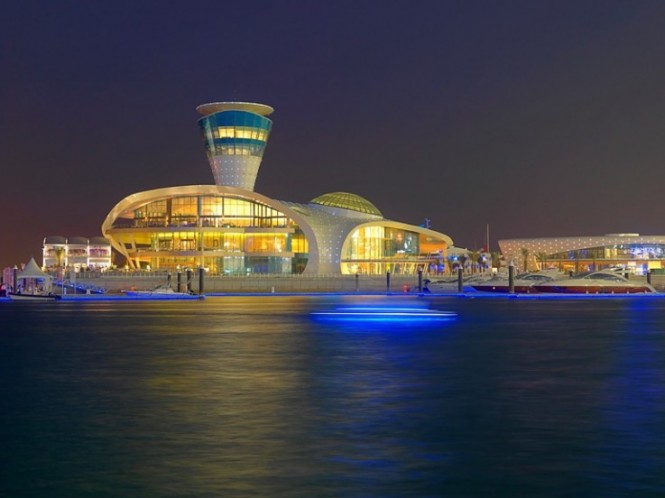 Yas Marina by night