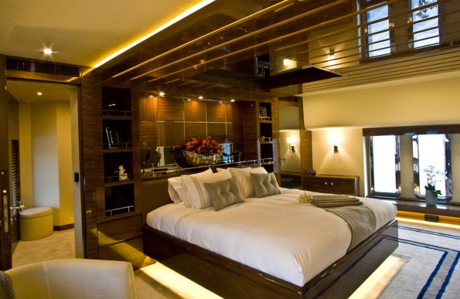 46 m Royal Craft luxury yacht 60 Years - Master Cabin