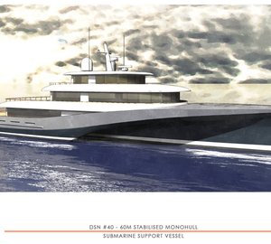 New 60m expedition yacht concept by Bury Design