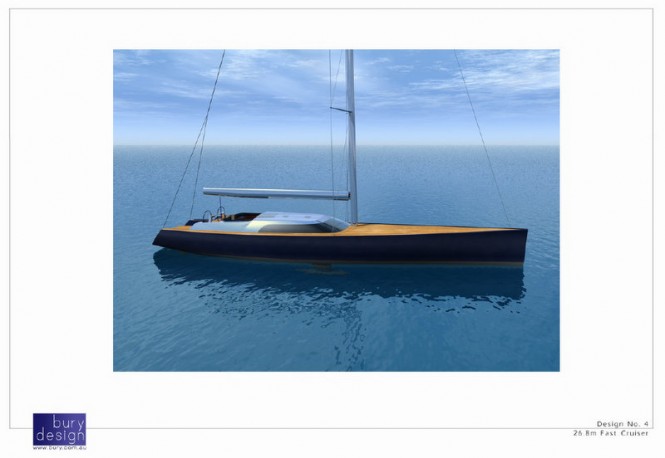 85' Bury luxury yacht concept