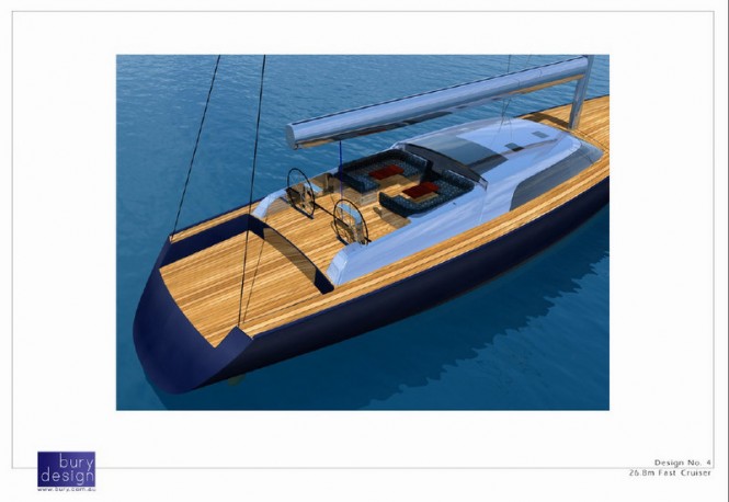 85' Bury superyacht concept - Exterior