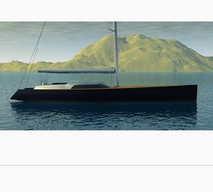 Stylish 85' fast cruising yacht concept by Bury Design