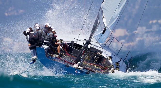 Azzurra Team competing in Palmavela 2012