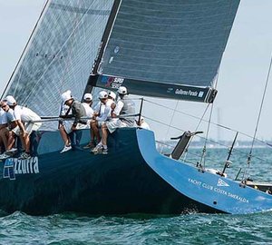 Unfortunate setback for Azzurra in 52 Super Series 2013