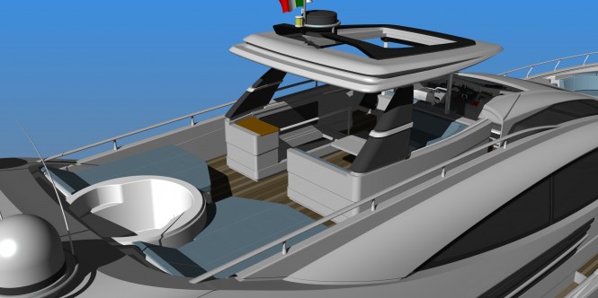 Cerri 102 FlyingSport Yacht Hull Number 3