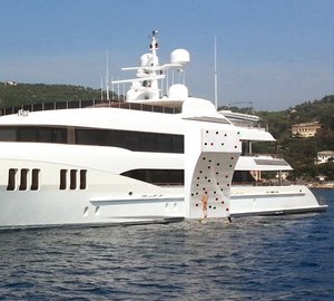 Climbing Yacht Wall - Innovative Superyacht Toy by Green Yachts