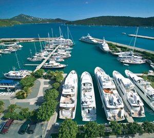 Crown Bay Marina - first superyacht marina in St. Thomas, USVI with Blue Flag Certification