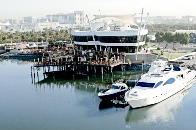 Dubai Creek Marina situated in a luxurious yacht charter destination - Dubai