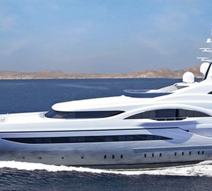 H2 designed 72 m Proteksan Turquoise Yacht VICKY named as finalist in IY&A Awards 2013