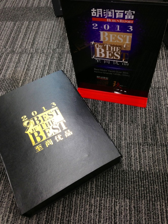 Hurun Best of the Best Award