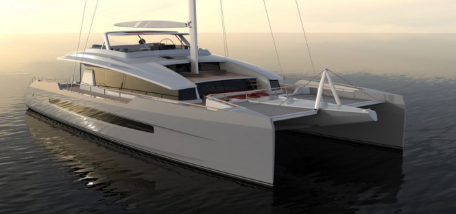JFA luxury catamaran yacht Long Island 100'