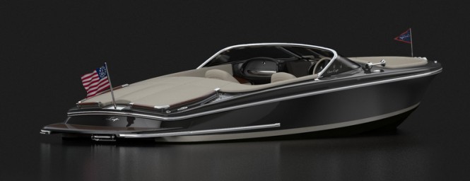 Latest Carina 20 superyacht tender - aft view