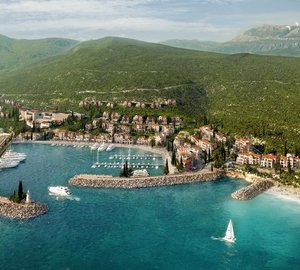 Lustica Bay Marina - new superyacht marina in Montenegro