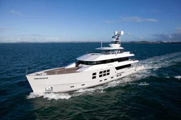 Luxury expedition charter yacht BIG FISH by McMullen and Wing