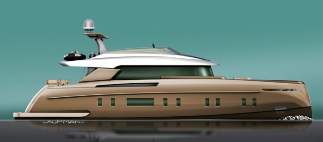 Luxury motor yacht STORM 78 designed by Omega Architects