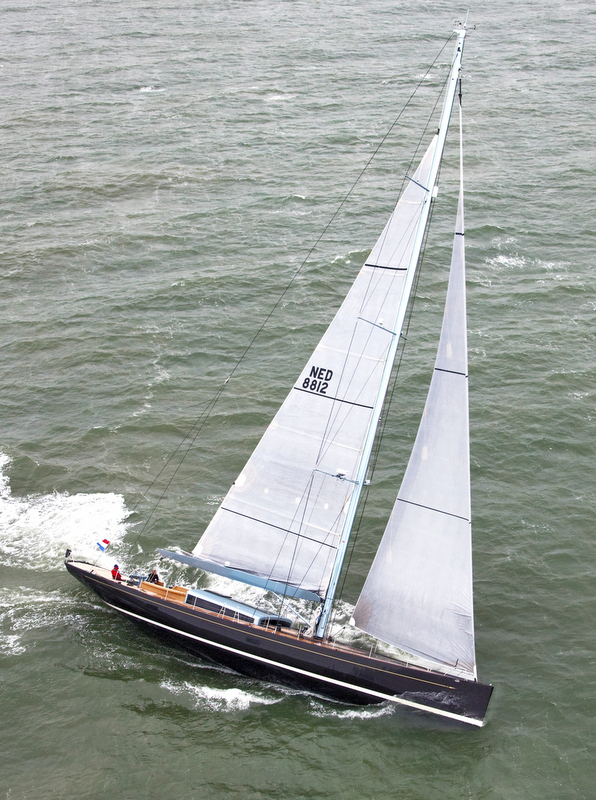 Luxury sailing yacht Tulip by German Frers and K&M Yachtbuilders