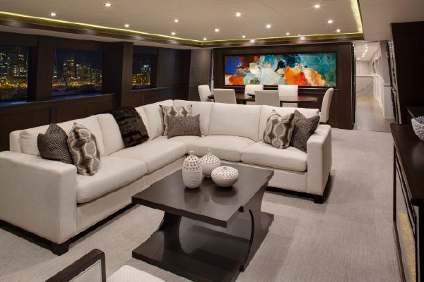 Luxury superyacht Encore - Salon